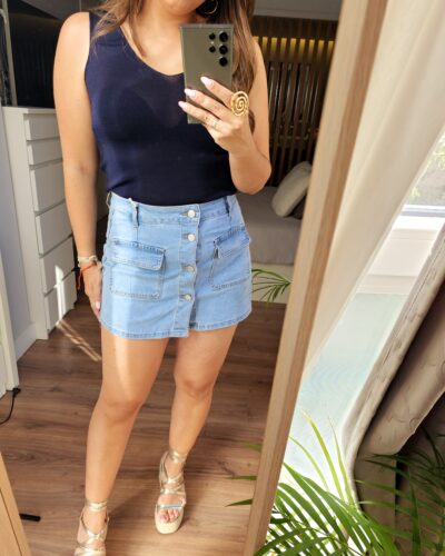 Falda-pantalón 8563
