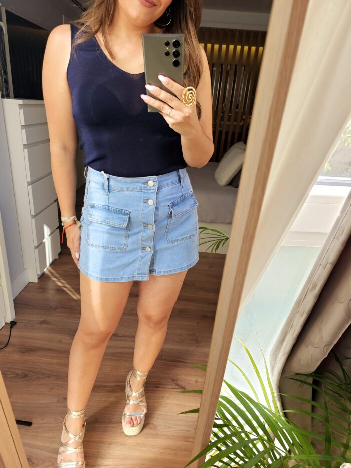 Falda-pantalón 8563